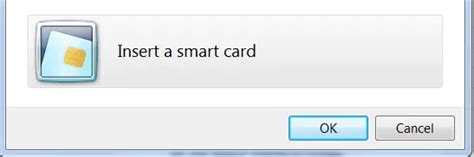 insert smart card pop up|Insert Smart Card PopUp Box that won't go away.